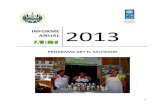 PNUD ART El Salvador Informe Anual 2013