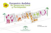 Programa Encuentro Andaluz Participación