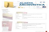Alerta Archiv­stica N°92