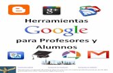 Herramientas de Google para profesores y alumnos