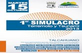 Primer Simulacro Terremoto y Tsunami Talcahuano 2013