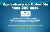 Agricultura en Colombia hace 200 años