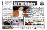 Informativo La Región, No. 1874 18/JUN/2014