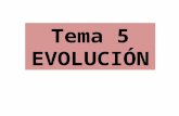 Tema05 evolución