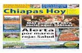 Chiapas HOY Martes 19 de Mayo en Portada & Contraportada