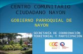 Centros Comunitarios Ciudadanos de Nayón