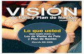 Revista Visión de País  y Plan de Nación Honduras