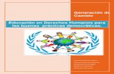 Educacion en derechos humanos, para las buenas prácticas democráticas