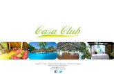Catálogo de servicios Casa Club