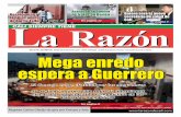 Diario La Razón martes 29 de noviembre