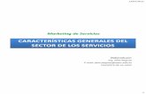 3. CARACTERÍSTICAS GENERALES DEL SECTOR SERVICIOS