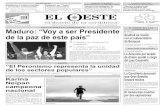 Diario El Oeste  16/04/2013