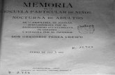 1910Memoria ... [curso 1909-10] Escuela Particular de Niños y Nocturna de Adultos de Alcolea, 1910