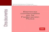 BARRERAS COMERCIALES EN RUSIA