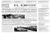 Diario El Oeste 20/04/2013