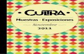 Cultra · Muestras y Exposiciones Noviembre