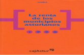 La renta de los municipios asturianos 1998