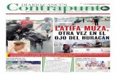 Diario Contrapunto Edición #189 "LATIFA MUZA, OTRA VEZ EN EL OJO DEL HURACÁN"