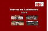 Informe 2010 de Actividades Cáritas de Querétaro I.A.P.