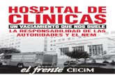 Hospital de Clínicas: un vaciamiento que nos duele / Boletín El Frente - Conducción CECIM