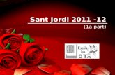 Concurs literari Sant Jordi 2011 - 12