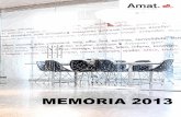 Memoria Actividad Anual 2013