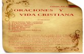 ORACIONES Y VIDA CRISTIANA - Ed. Edibesa