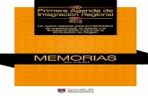 Memorias Agenda de de Integración Regional - 2013