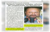 Turquía Explora Instalar Oficina de Cooperación en Honduras