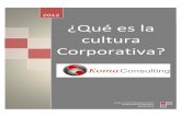 Que es la Cultura Corporativa