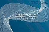 Proyectos de Investigación y Extensión 2012