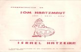 Publicación Iom Haatzmaut - 1974