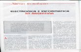Electrónica e Informática en Argentina