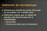 Introduccion al curso de Microbiologia