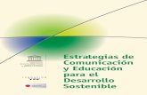 Estrategias de Comunicación y Educación para el Desarrollo Sostenible