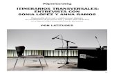 "Itinerarios Transversales: Entrevista con Sònia López y Anna Ramos"