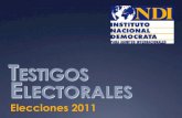 Testigos Electorales 2011