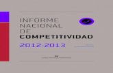 Informe nacional de competitividad 2012 – 2013