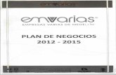 Plan de Negocios 2012 -2015