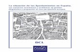 La Situacion de los Ayuntamientos en España