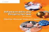 Matemáticas financieras. Quinta edición. Manuel Vidaurri
