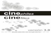 Cinephiles Cine-files versión 3.0