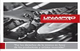 Brochure UNIMPRO - Usuarios