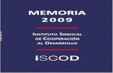 Memoria ISCOD 2009