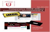 Comparativa IMDb-AllRovi