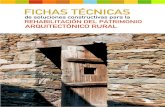 Fichas Técnicas de soluciones construidas para la rehabilitación del patrimonio arquitectónico rural