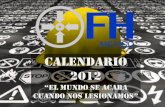 Calendario FH Mexico 2012