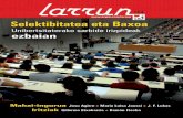Larrun (155): Selektibitatea eta baxoa
