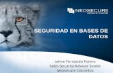 Jaime Fernando Forero Sales -  Seguridad en bases de datos
