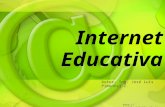 Presentación de Internet Educativa